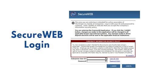 Corporate Information Security Policy. . Secureweb kroger